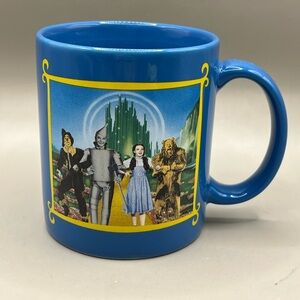 1999 Wizard of Oz Coffee Mug Dorothy Tin Man Scarecrow Cowardly Lion Warner Bros
